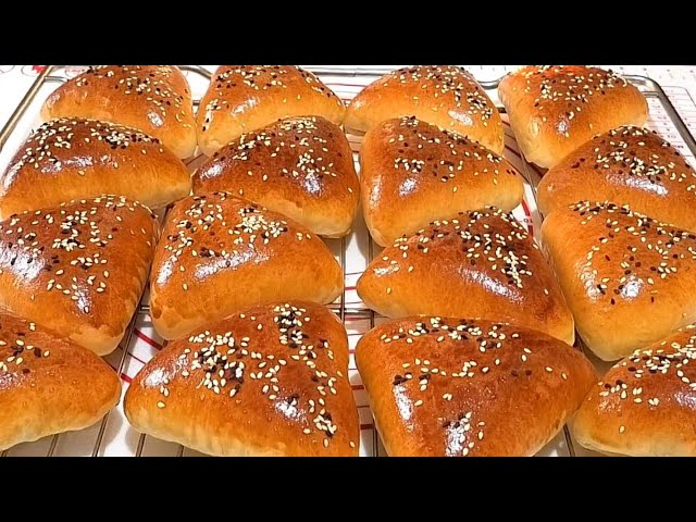 Сочные пирожки с овощной начинкой из капусты и моркови