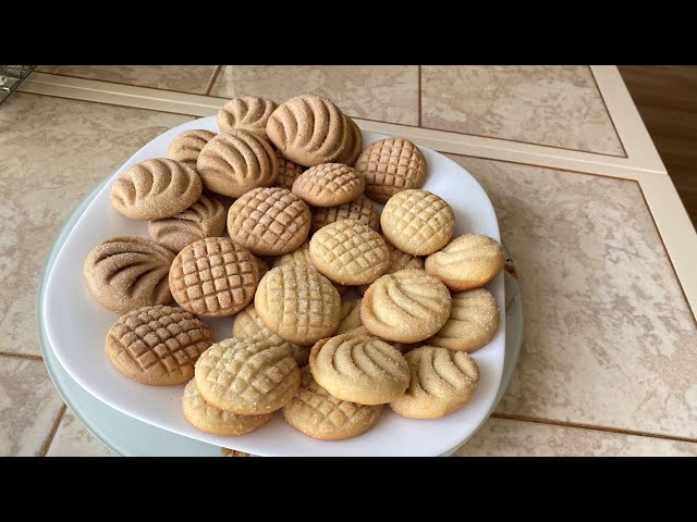 Сахарное ванильное печенье