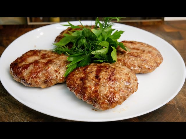 Сочные мясные котлеты