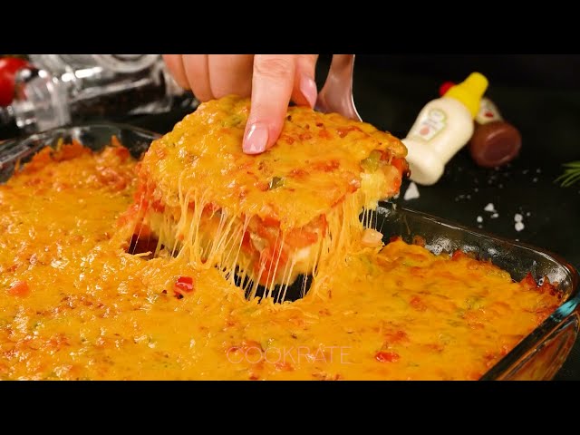 Овощная запеканка с цветной капустой и чеддером