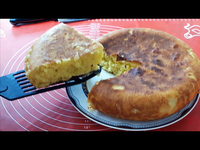 Пирог с картофелем и сыром на кефире