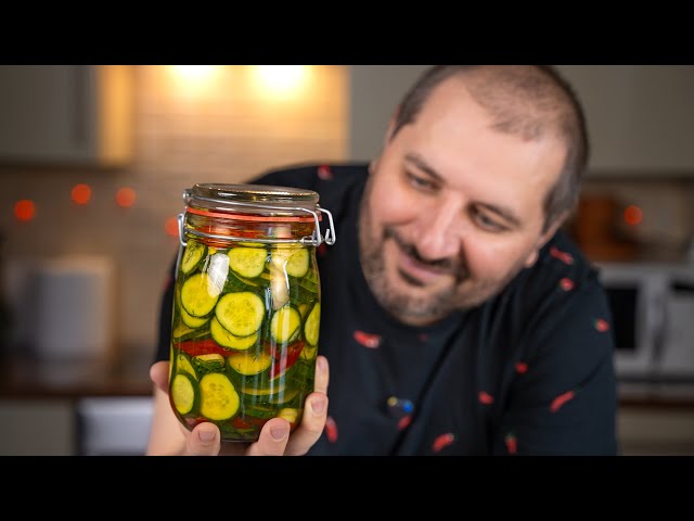 Кисло-сладкие маринованные огурчики