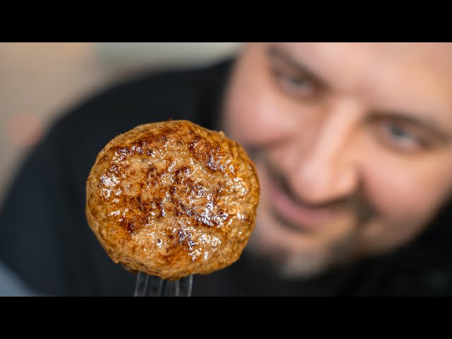Сочные котлеты из говядины с горчицей