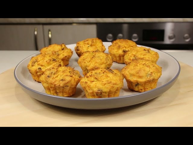 Апельсиново-морковные творожные кексы с изюмом