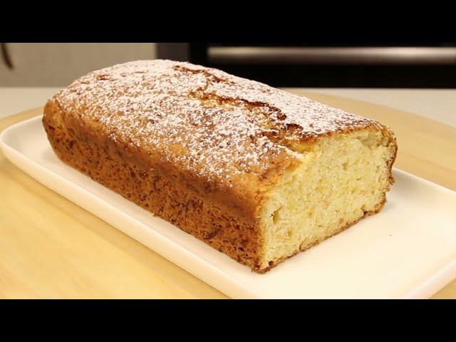 Лимонный кекс с кабачком