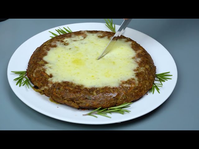 Запеканка из говяжьей печени с овсяными хлопьями и капустой