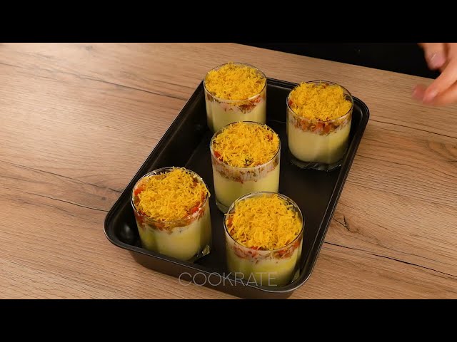 Овощная запеканка с цветной капустой и грибами