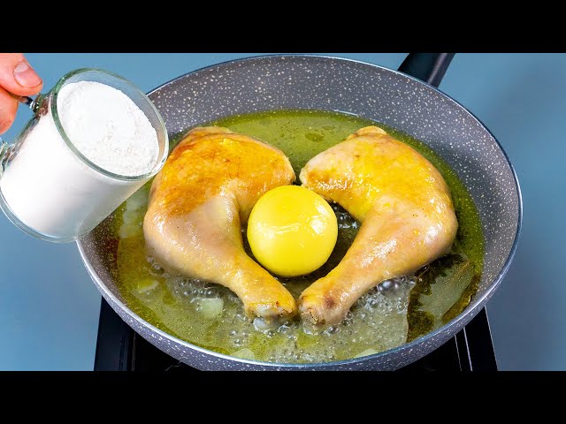 Пряные куриные ножки с овощным соусом и хрустящей мукой