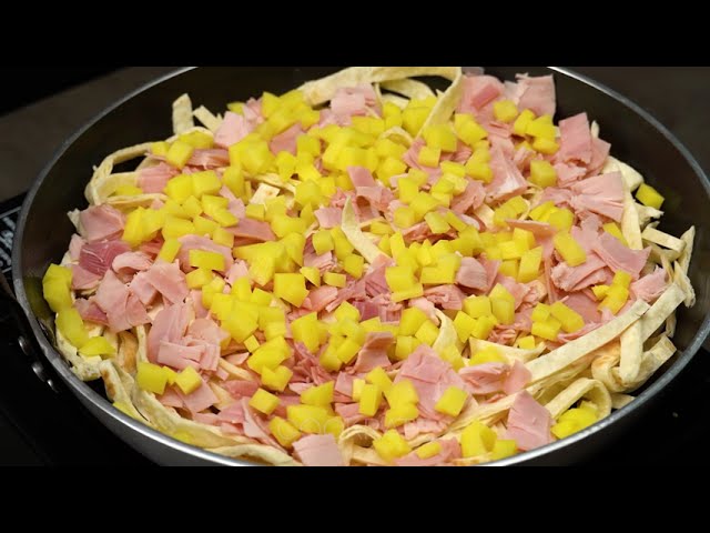 Картофельная запеканка с ветчиной и сыром