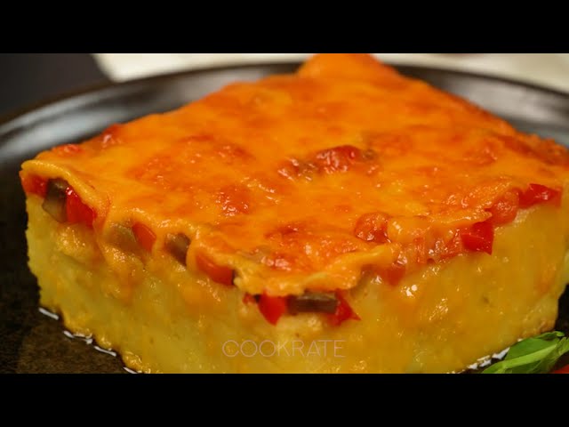 Овощная запеканка с цветной капустой и сыром
