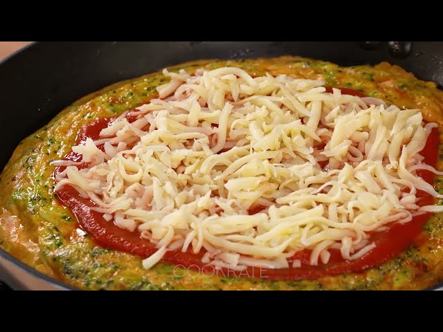 Легкая пицца из брокколи