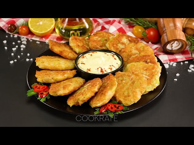 Оладьи из капусты с луком и орегано