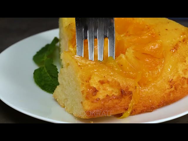 Мандариновый пирог с кофейным ароматом