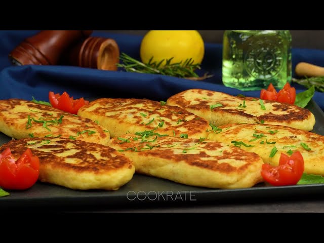 Картофельные котлеты с говяжьим фаршем