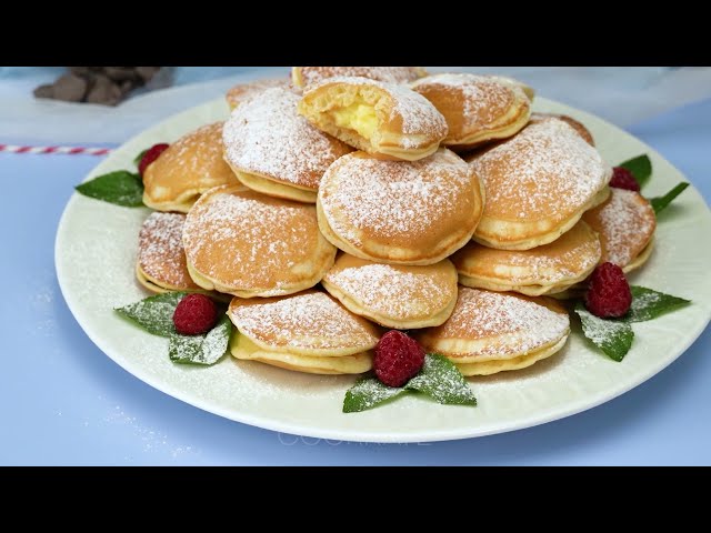 Ванильные блинчики с молочной ноткой