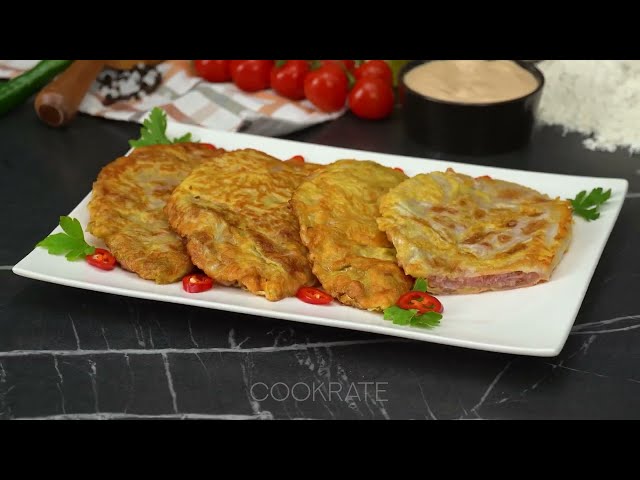 Ароматные биточки из капусты с мясным фаршем