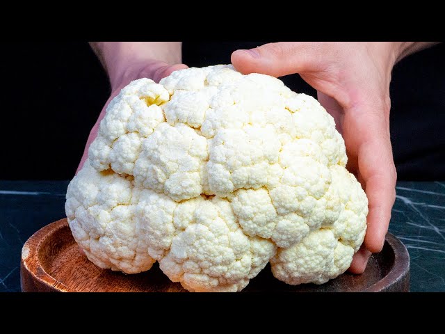 Запечённая цветная капуста с йогуртовым соусом и пряностями