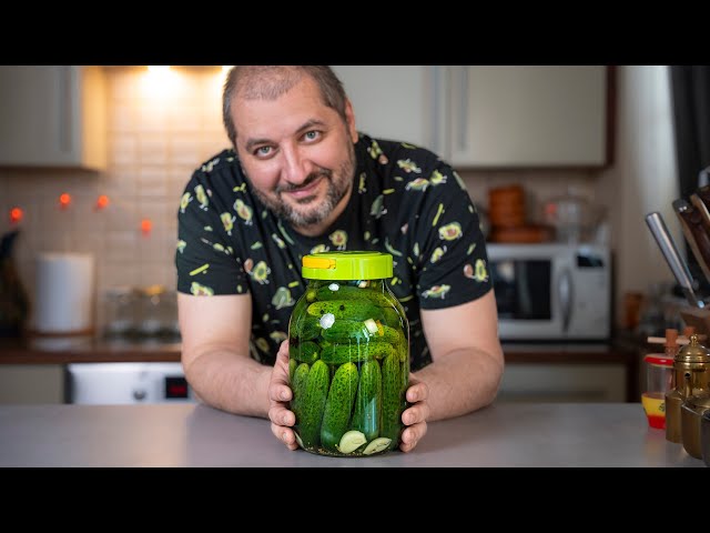 Маринованные огурцы с мёдом и пряностями на зиму