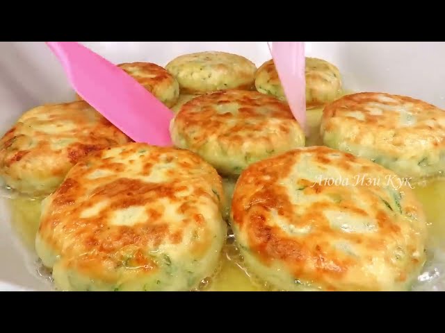 Летние сырники с кабачками