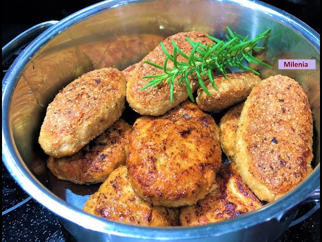 Котлеты из индейки с творогом и овсяными хлопьями