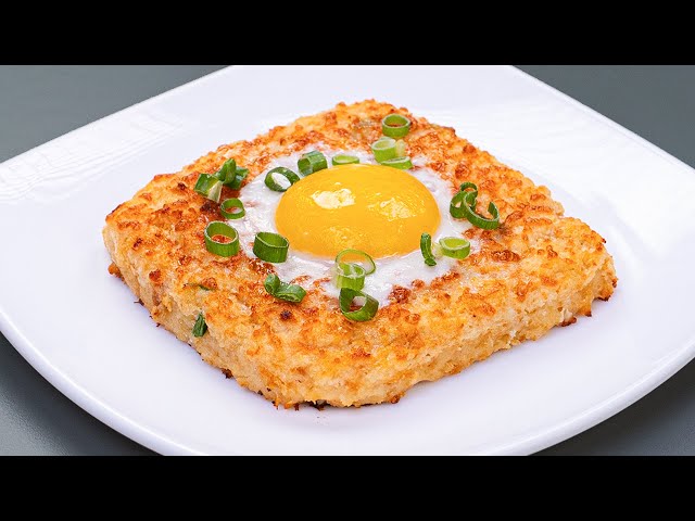 Пикантный завтрак из батата с беконом и сыром