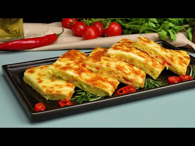 Сытная овощная запеканка с кабачками и сыром