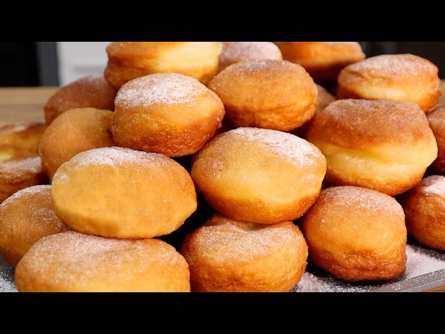 Пышные пончики на сыворотке