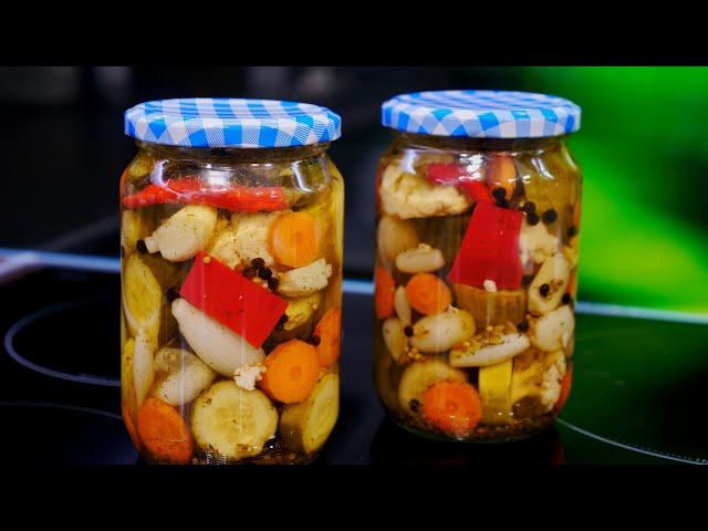 Овощное ассорти на зиму