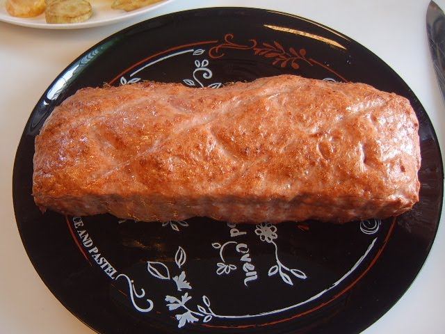 Домашний мясной хлеб