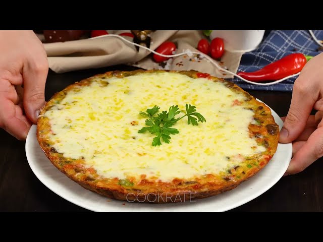 Овощная запеканка с печенью, грибами и соусом из меда и горчицы