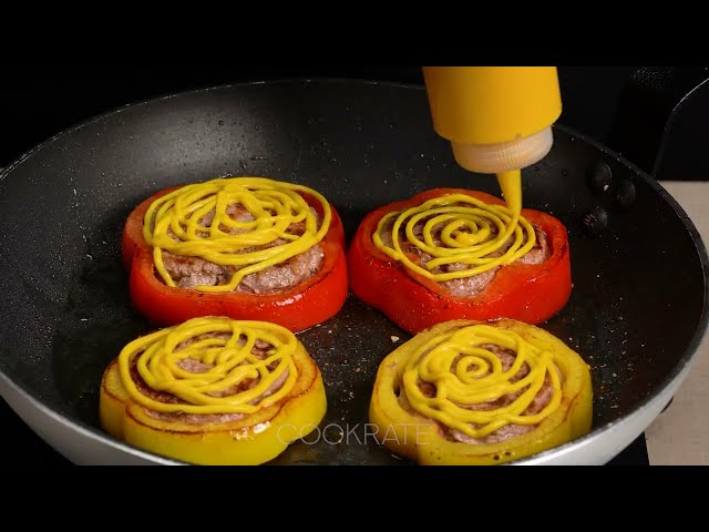 Бургеры с сыром и терияки-соусом