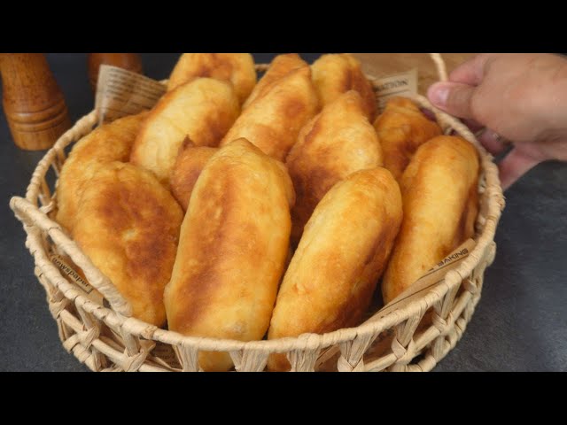 Жареные пирожки с картошкой