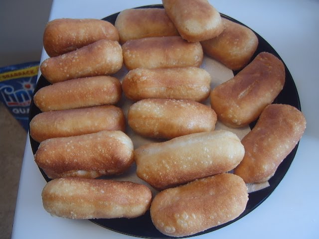 Сосиски в тесте на опаре