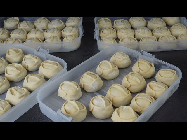 Классические манты с сочным мясом и безе