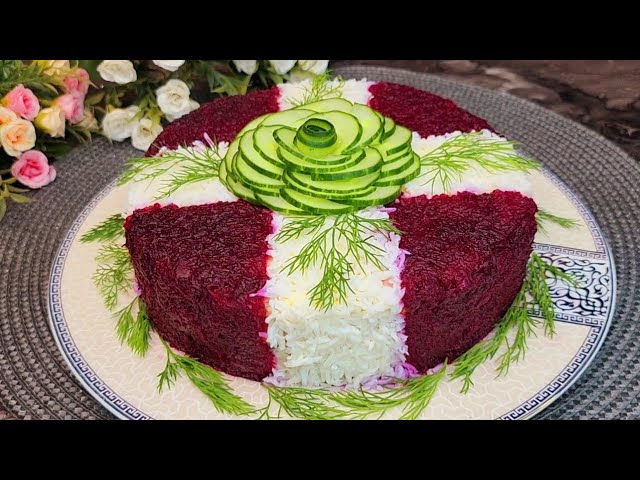 Салат с копченой курицей и овощами Салат с копченой курицей и овощами