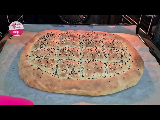 Домашний хлеб с кунжутом и чёрным тмином