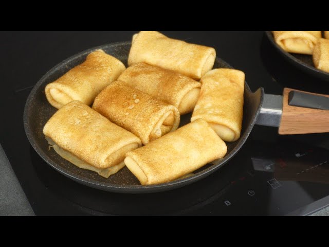 Блинчики с ветчиной и сыром