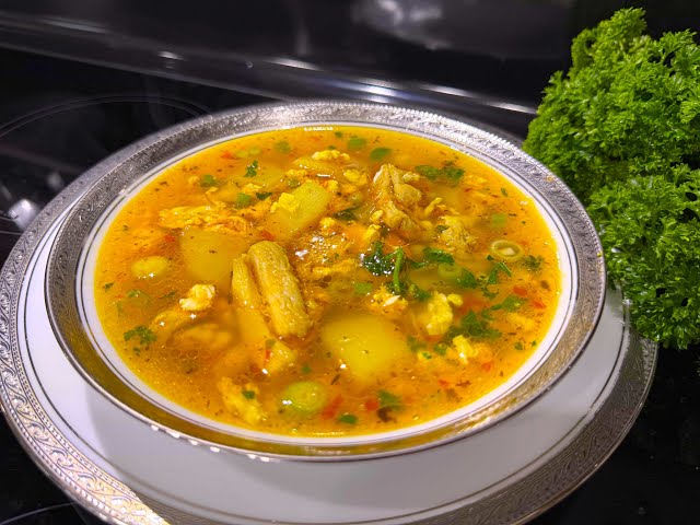 Куриный суп по-домашнему