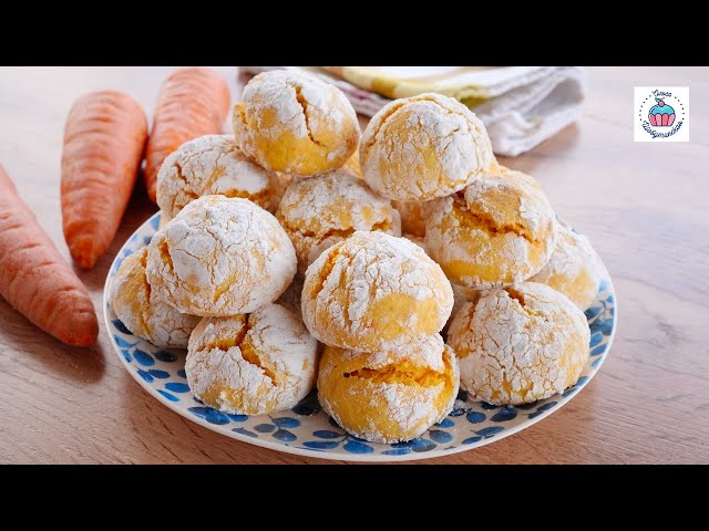 Морковное печенье с цитрусовым оттенком