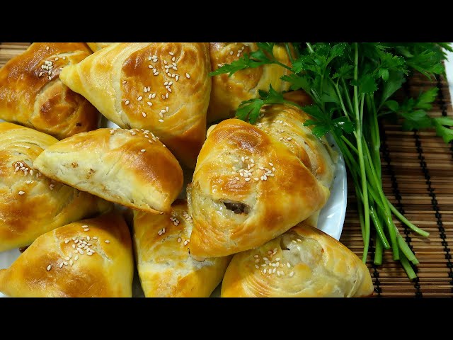 Самса с бараниной и зирой