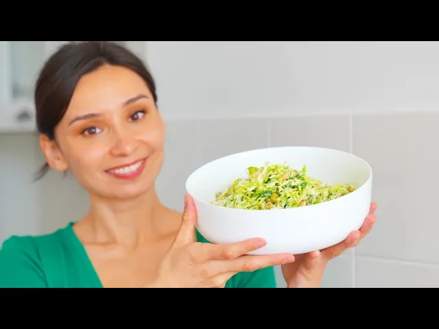 Новый салат из капусты